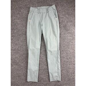 Kjus Pants Womens 34 XS Green Ikala 7/8 Treggings Golf Stretch Casual Ankle